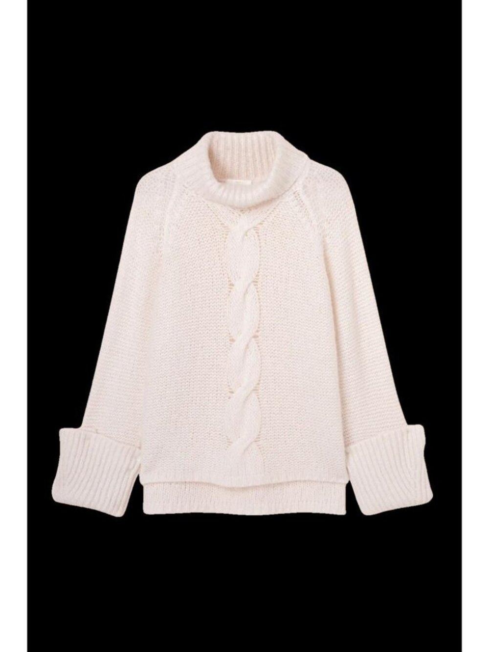 Fedeli Morganite Turtle Neck Sweater Tag Size 40 Women